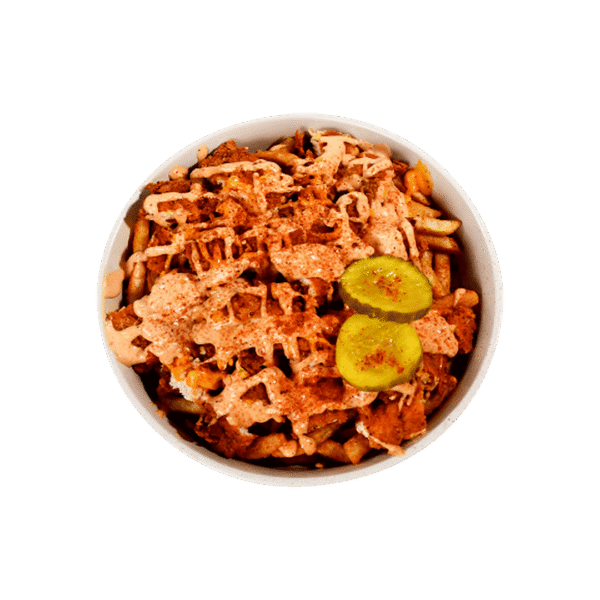 Turi’s Chicken/Shrimp Loaded Fries